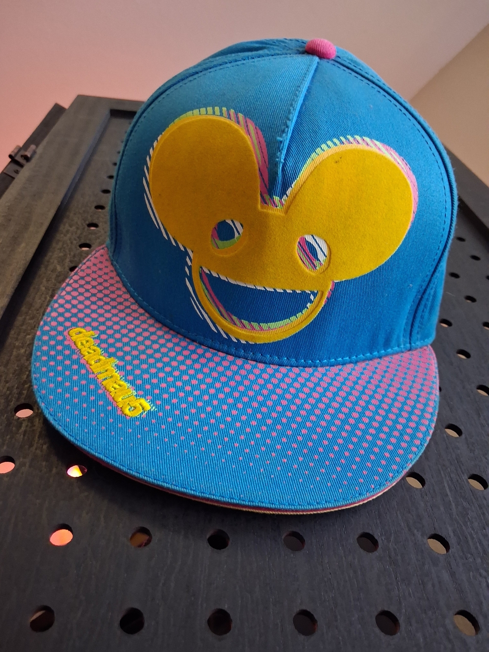 DEADMAU5 2012  Blue & Yellow SNAP BACK
